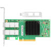 Picture of Vogzone 25GbE NIC Network Card for VG-MCX4121A-ACAT with Mellanox ConnectX-4 Lx Chipset Ethernet Server Adapter PCIe 3.0 x8 2*SFP28 Ports Support RDMA