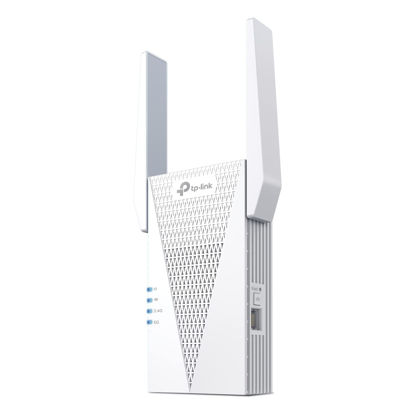 Picture of TP-Link AX3000 WiFi 6 Range Extender, PCMag Editor's Choice, Dual Band WiFi Repeater Signal Booster with Gigabit Ethernet Port, Access Point, APP Setup, OneMesh Compatible (RE715X)