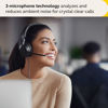 Picture of Jabra Evolve2 40 SE Wired Stereo Noise-Cancelling Headset - Features 3-Microphone Call Technology and USB-C Cable - MS Teams Certified, Works with All Other Platforms - Black