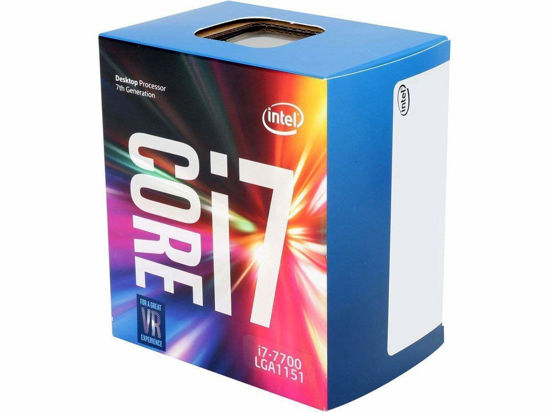 Picture of Intel Core i7-7700 Desktop Processor 4 Cores up to 4.2 GHz LGA 1151 100/200 Series 65W