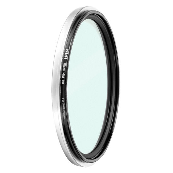 Picture of NiSi 77mm Swift Black Mist 1/8 - Soft, Dream-Like Effect, Thread-Less Filter - for NiSi Swift System, Friction Mounted Press-On Filters - Optical Glass, Waterproof Nano Coating