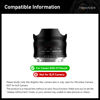 Picture of Brightin Star 7.5mm F2.8 III Ultra Wide-Angle Fisheye Manual Focus APS-C Mirrorless Camera Lens, Fit for Canon EOS-M Mount M, M2, M3, M5, M6, M10, M100, M50, M200 (Upgraded Version)