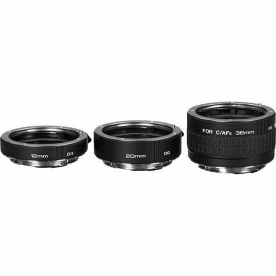 Picture of Kenko Auto Extension Tube Set DG 12mm, 20mm, and 36mm Tubes for Canon EOS AF Mount