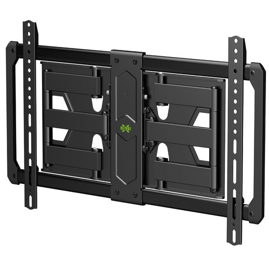 Picture of USX MOUNT Ultra Slim TV Wall Mount for Most 37-90 inch TV, Full Motion TV Mount Dual Swivel Articulating Tilt 6 Arms, Up to 120lbs, VESA 600x400mm, 16" Wood Studs, XML602-K …