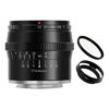 Picture of TTArtisan 50mm F1.2 APS-C Manual Focus Large Aperture Fixed Focus Lens Black for Panasonic/Olympus M4/3 Micro 4/3 Micro Four Third MFT Mount GF7 GF8 GF9 GH1 GH2 GM1 GM5 etc.