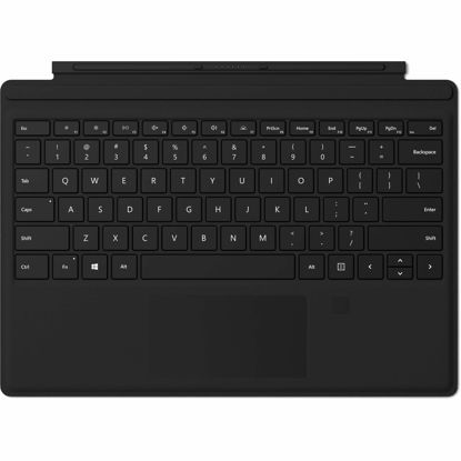 Picture of Microsoft Surface Pro Type Cover with Fingerprint ID (Black, RH9-00001)