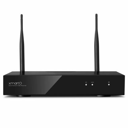 Picture of XMARTO WNQ810 4K H.265 10 Channels Wireless WiFi NVR/DVR with Dual WiFi Routers in, Embedded Linux OS, SD Card, HDD and Cloud Recording, Auto WiFi Relay (HDD Not Included)