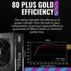 Picture of Cooler Master MWE Gold 850 V2 Full Modular, 850W, 80+ Gold Efficiency, 2 EPS Connectors, 120mm HDB Fan, Semi-fanless Operation, 5 Year Warranty