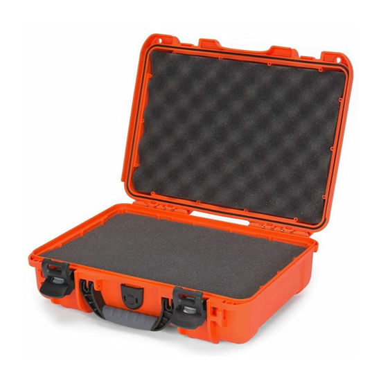 Picture of Medium Series 910 Lightweight NK-7 Resin Waterproof Protective Case with Foam for Camcorder or Mirrorless Camera Kit, Orange