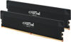 Picture of Crucial Pro DDR5 RAM 32GB Kit (2x16GB) CL36 6000MHz, Overclocking Desktop Gaming Memory, Intel XMP 3.0 & AMD Expo Compatible - Black CP2K16G60C36U5B