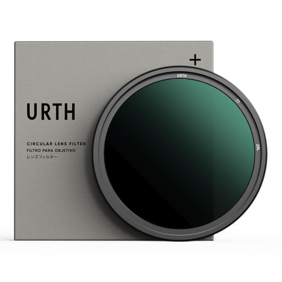 Picture of Urth 77mm ND8-128 Variable ND Lens Filter (Plus+) - 3-7 Stop Range, Ultra-Slim 20-Layer Nano-Coated Neutral Density Filter for Cameras