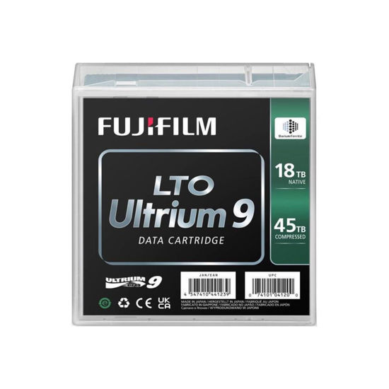 Picture of Fuji 16659047film Lto Ultrium 9 18tb Native 45tb Compressed Tape Cartridge With Case