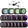 Picture of NEEWER ND & CPL & Effect Filter Set for DJI Mini 4 Pro, 16 Pack HD ND16 ND32 ND64 ND128 ND256 ND512 ND1000 ND16/PL ND32/PL ND64/PL ND128/PL ND256/PL, UV, CPL, LPR, Black Diffusion 1/4