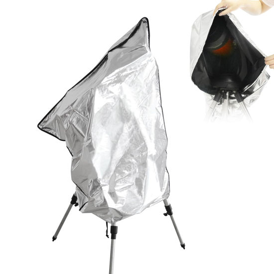 Picture of Astromania Protective Telescope Cover with Fixing Strap, Diameter 37.6" - Protect Your Telescope Against dust, Moisture and More