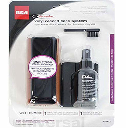 Picture of RCA RD1007Z Discwasher Record Cleaning Kit with D4+ Cleaning Solution (5 Pack)