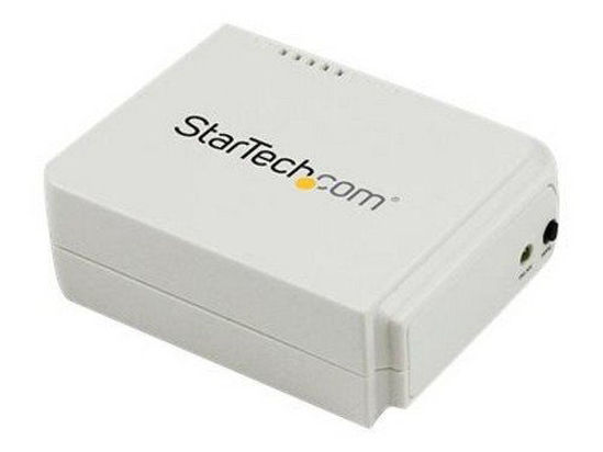 Picture of StarTech.com 1 Port USB Wireless N Network Print Server - 802.11 b/g/n - print server