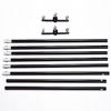 Picture of Balsa Circle 10 feet Black Double Cross Bars Mounting Hardware Photo Backdrop Stand Kit Wedding Party Events Decorations Supplies