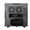 Picture of Thermaltake Core V1 SPCC Mini ITX Cube Gaming Computer Case Chassis, Interchangeable Side Panels, Black Edition, CA-1B8-00S1WN-00