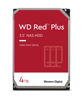 Picture of Western Digital 4TB WD Red Plus NAS Internal Hard Drive HDD - 5400 RPM, SATA 6 Gb/s, CMR, 64 MB Cache, 3.5" - WD40EFRX