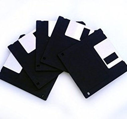 Picture of 100 Floppy Disks. 3.5 inch Diskettes. Formatted 1.44 MB. DS/HD MF-2HD. Manufactured in 2011.