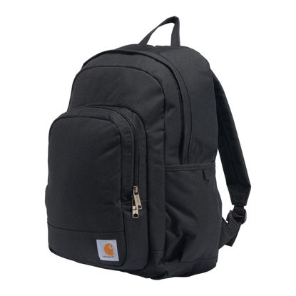 Picture of Carhartt Classic, Durable Water-Resistant Pack with Laptop Sleeve, 25L Backpack (Black), One Size