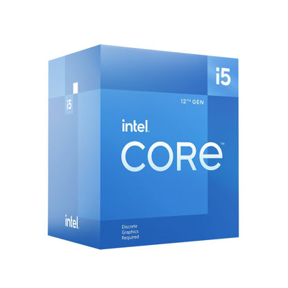 Picture of Intel Core i5-12400F Alder Lake CPU LGA 1700 2.5 GHz 6-Core 65W 18MB Cache Desktop Processor