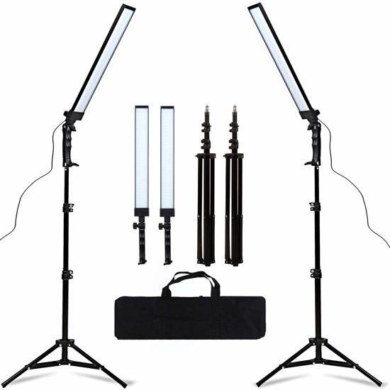 Picture of GSKAIWEN 180 LED Light Photography Studio LED Lighting Kit Adjustable Light with Light Stand Tripod Photographic Video Fill Light