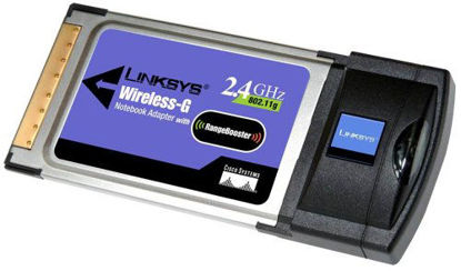 Picture of Cisco-Linksys WPC54GR Wireless-G Notebook Adapter with Rangebooster