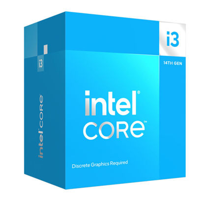 Picture of Intel Core i3-14100F Desktop Processor 4 cores (4 P-cores + 0 E-cores) up to 4.7 GHz