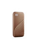 Picture of Western Digital 1TB My Passport SSD Portable External Solid State Drive, Gold, Sturdy and Blazing Fast, Password Protection with Hardware Encryption - WDBAGF0010BGD-WESN