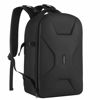 Picture of MOSISO Camera Backpack, DSLR/SLR/Mirrorless Photography Camera Bag 15-16 inch Waterproof Hardshell Case with Tripod Holder&Laptop Compartment Compatible with Canon/Nikon/Sony, Black