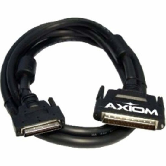 Picture of Axiom SCSI External Cable - 68 pin VHDCI (M) to HD-68 (M) - 6 ft - for HPE 1/8 G2 Tape Autoloader; StorageWorks Rack-Mount Kit Ultrium 920