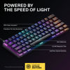 Picture of SteelSeries New Apex 9 Mini - HotSwap Optical Mini Keyboard - 60% Compact Design - Optical Switches - RGB Customization - Aluminum Alloy Frame - Double Shot PBT Keycap