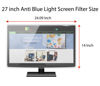 Picture of Anti Blue Light Screen Filter for 27 Inches Widescreen Desktop Monitor (Does NOT fit 27" iMac), Blocks Excessive Harmful Blue Light, Reduce Eye Fatigue and Eye Strain