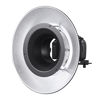 Picture of Godox RFT-25S Reflector Diffuser Dish Beauty Dish with Silver Interior for Godox R200 Macro Ring Flash Speedlight Speedlite Head for Photography