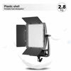 Picture of GVM Dimmable Bi-Color 900D LED Video Light and Stand Lighting Kit, with APP Intelligent Control System/CRI97 Dimmable 3200-5600K fo YouTube Studio Photography/Outdoor Video Shooting Lighting (1 Packs)