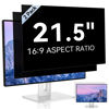 Picture of [2 Pack] 21.5 Inch Computer Privacy Screen for 16:9 Aspect Ratio Widescreen Monitor, Eye Protection Anti Glare Blue Light Computer Monitor Privacy Filter, Removable Anti-Scratch 21in Protector