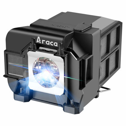 Picture of Araca ELPLP77 V13H010L77 Projector Lamp with Housing for Epson PowerLite 1985WU 1980WU 4855WU G5910 4650 1975W 4750W Replacement Projector Lamp