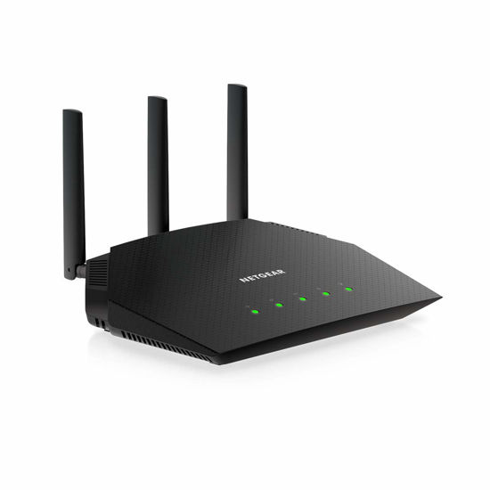 Picture of NETGEAR 4-Stream WiFi 6 Router (R6700AX) - AX1800 Wireless Speed (Up to 1.8 Gbps) | Coverage up to 1,500 sq. ft., 20 devices