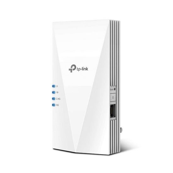 Picture of TP-Link AX3000 WiFi 6 Range Extender Internet Booster(RE700X), Dual Band, AP Mode w/Gigabit Port, OFDMA, Beamforming, APP Setup, OneMesh Compatible