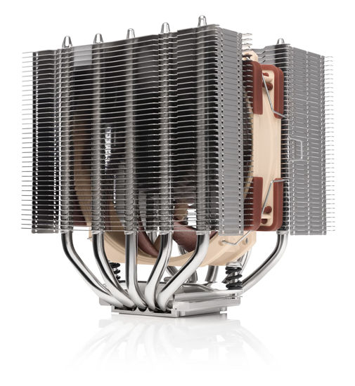 Picture of Noctua NH-D12L, Low-Height Dual-Tower CPU Cooler (120mm, Brown)