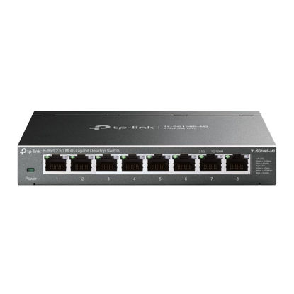 Picture of TP-Link TL-SG108S-M2 | 8-Port Multi-Gigabit 2.5G Ethernet Switch | Unmanaged Network Switch | Ethernet Splitter | Plug & Play | Desktop/Wall Mount | Silent Operation