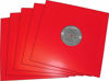 Picture of (25) 12" Colored Vinyl Record Jackets with Center Hole - Red #12JWREHH