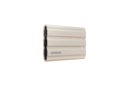 Picture of SAMSUNG T7 Shield Portable External Solid State Drive USB 3.2 1TB , IP65 Water Resistant, Compatible with PC / Mac / Android / Gaming Consoles (MUPE1T0K/AM), Beige