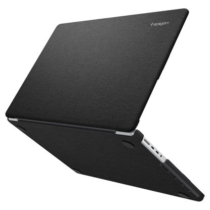 Picture of Spigen Urban Fit Designed for New MacBook Pro 16 Inch M3 Pro / M3 Max (2023) and M2 Pro / M2 Max A2780 (2023) / M1 Pro / M1 Max A2485 (2021) Protective Hard Shell Case - Black