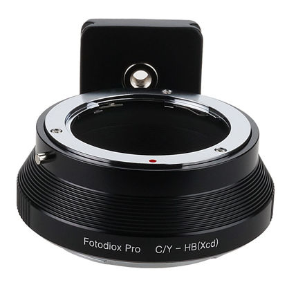 Picture of Fotodiox Pro Lens Mount Adapter, Contax/Yashica (CY) SLR Lens to Hasselblad XCD Mount Mirrorless Digital Camera Systems (Such as X1D-50c and More)