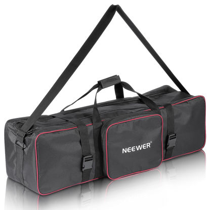 Picture of Neewer 39"x10"x10"/100x25x25cm Photo Video Studio Kit Carrying Bag with Extra Side Pocket for Light Stands, Boom Stands, Umbrellas