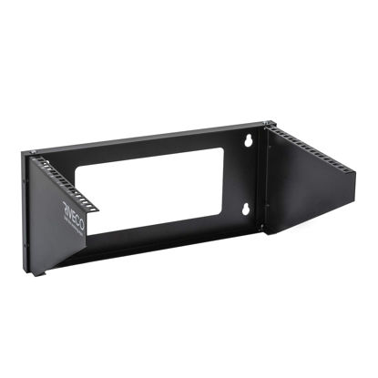 Picture of RIVECO 6U Wall Mount Rack for Network| Reinforced Heavy Load 66-99 LBS Small Server Racks Vertical & Horizontal Mounting for 19 inches IT & Studio Equipment.