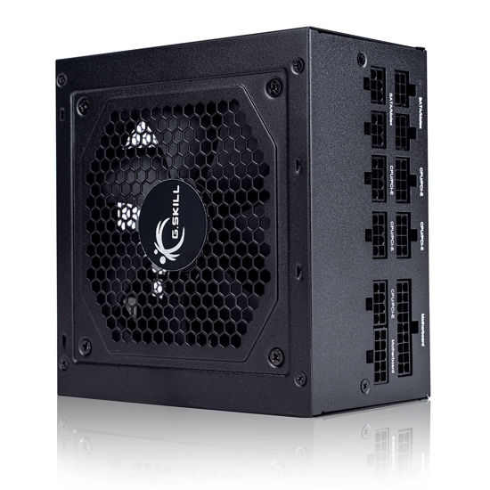 Picture of G.Skill MB850G PSU, 80 Plus Gold, Fully Modular ATX Power Supply 850 Watt, Compact 140mm Size, 120mm Cooling Fan, Gaming Computer Power Supply