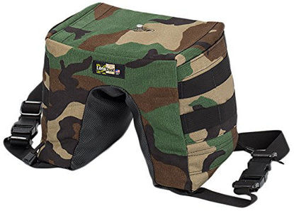 Picture of LensCoat LensSack Pro Jr. (Forest Green Camo) Camouflage Camera Bean Bag Support lclspjfg